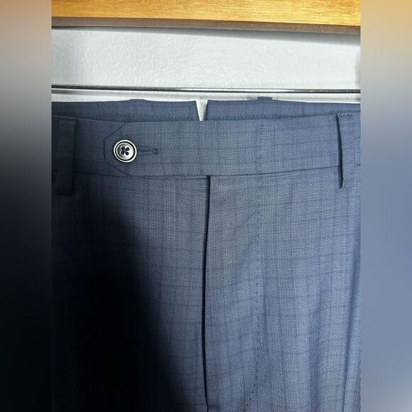 Ermenegildo Zegna Trofeo 600 Mila Suit 54L - US 44L Luxury Italy Wool Silk Blend - Picture 5 of 10